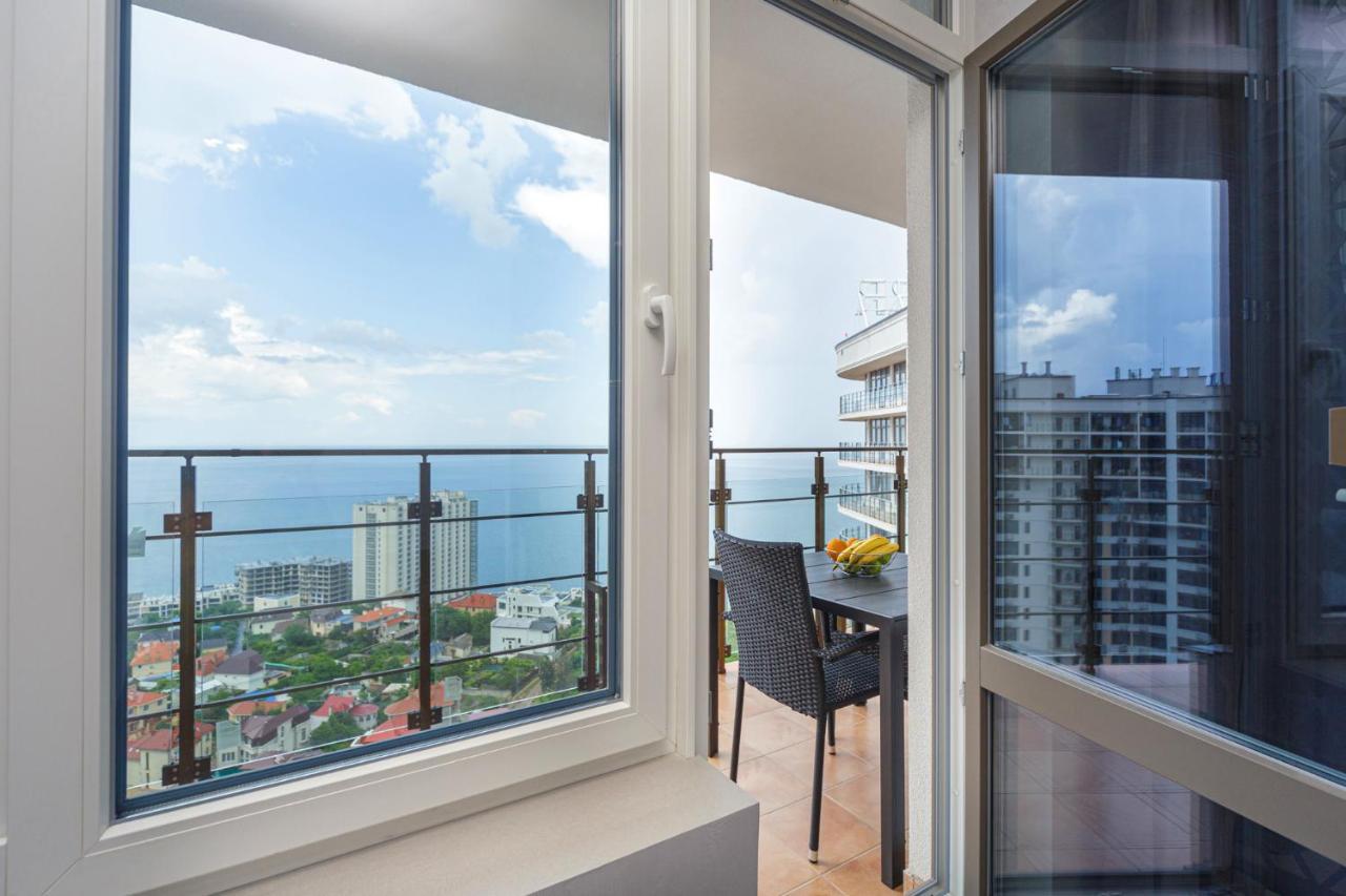 Level 24 - Sea & Sky View Apartment أوديسا المظهر الخارجي الصورة