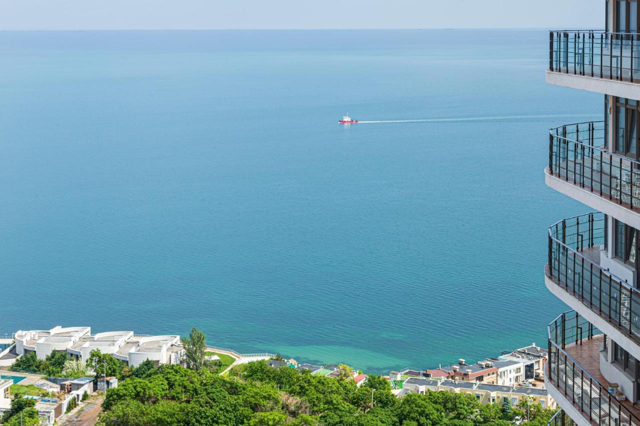 Level 24 - Sea & Sky View Apartment أوديسا المظهر الخارجي الصورة