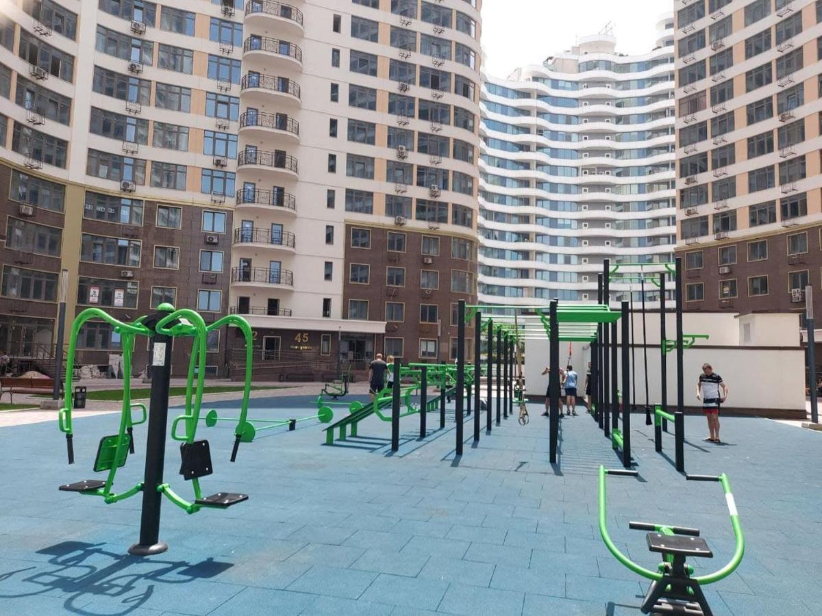 Level 24 - Sea & Sky View Apartment أوديسا المظهر الخارجي الصورة